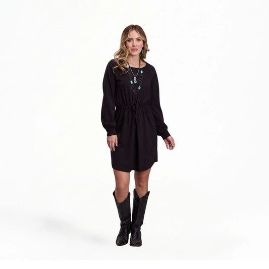 Roper Women's Knit Jersey Crew Neck Dress