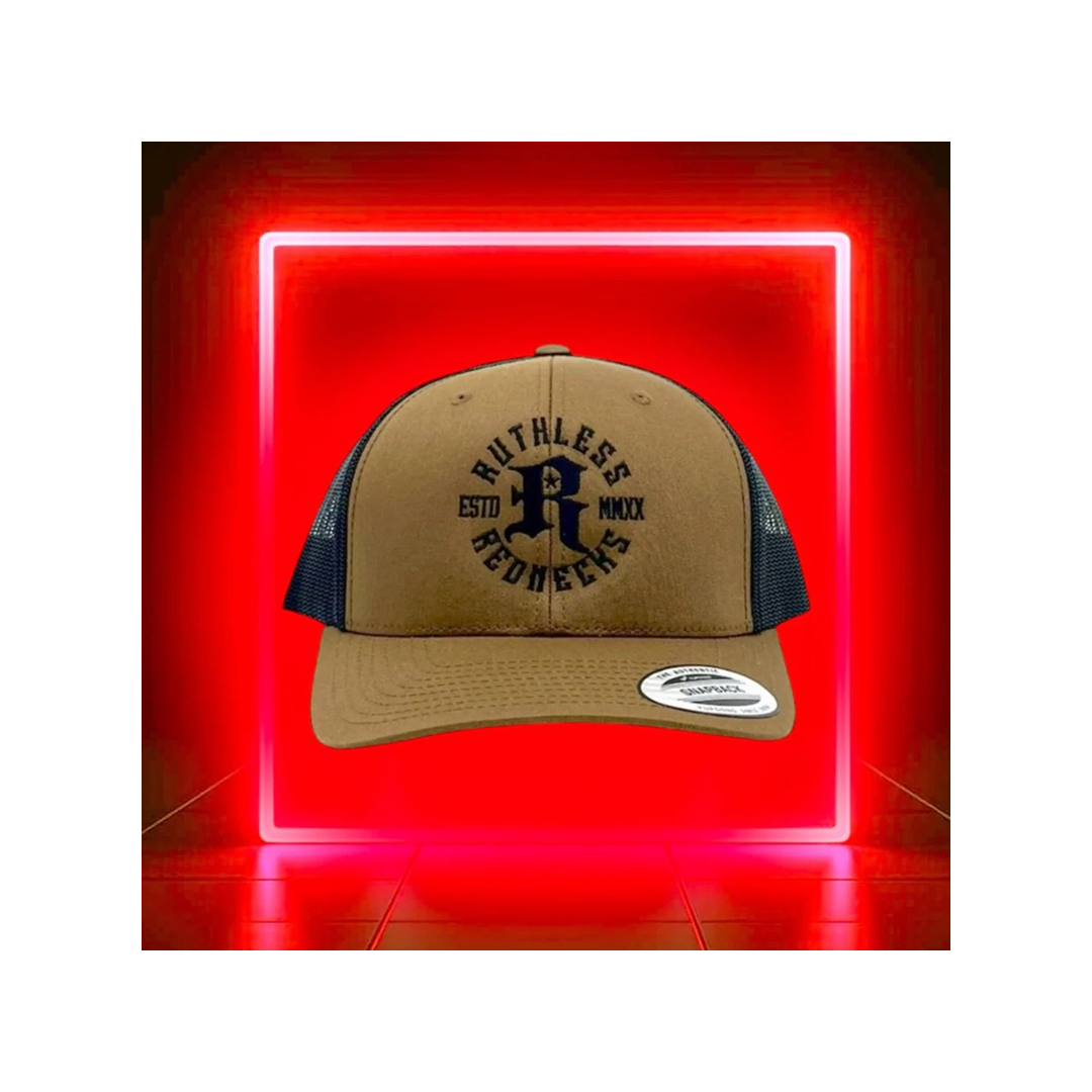 Ruthless Rednecks Icon Curved Brim Coyote Hat weis-western-wear