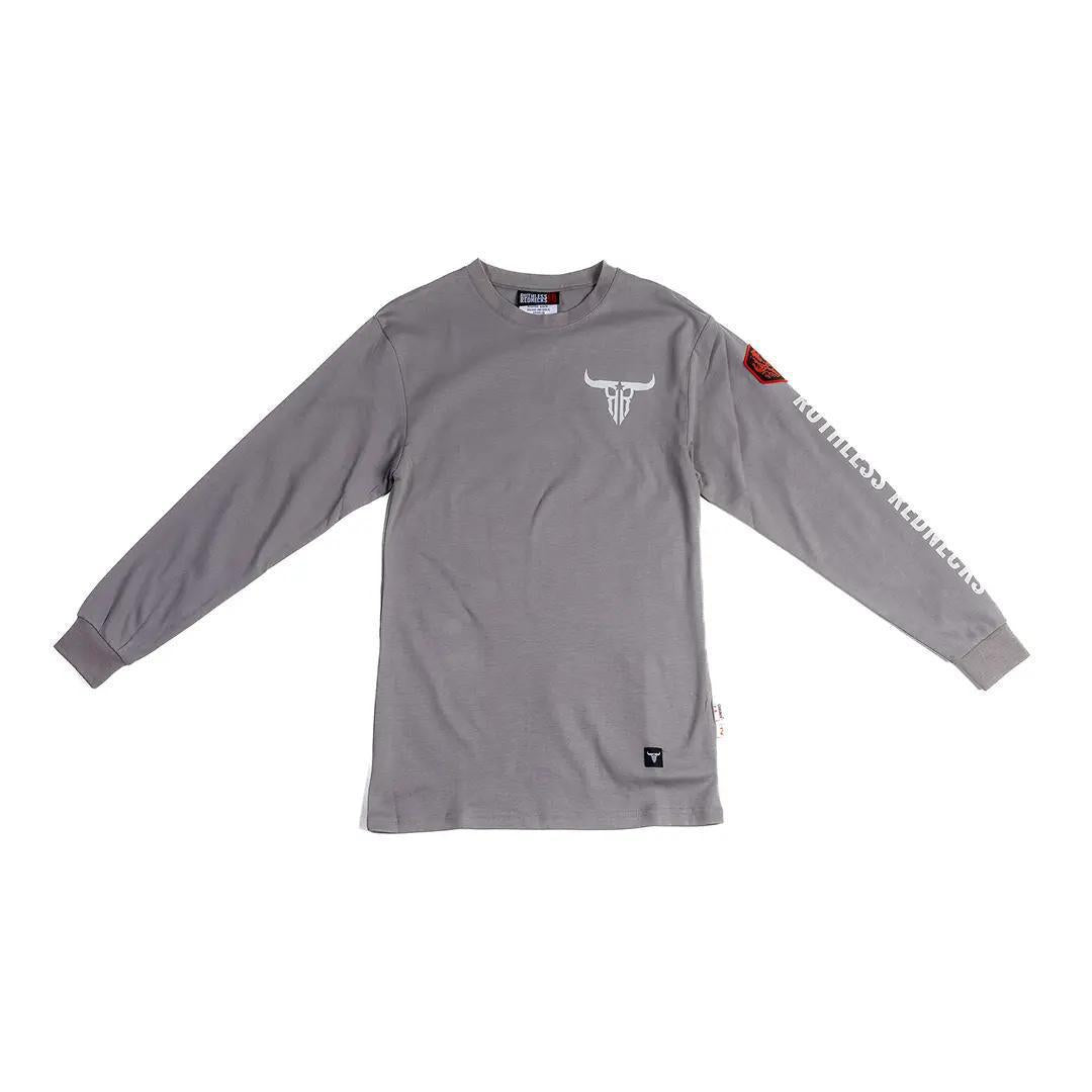 Ruthless Rednecks Men's Red Blooded Fire Resistant Long Sleeve Shirt