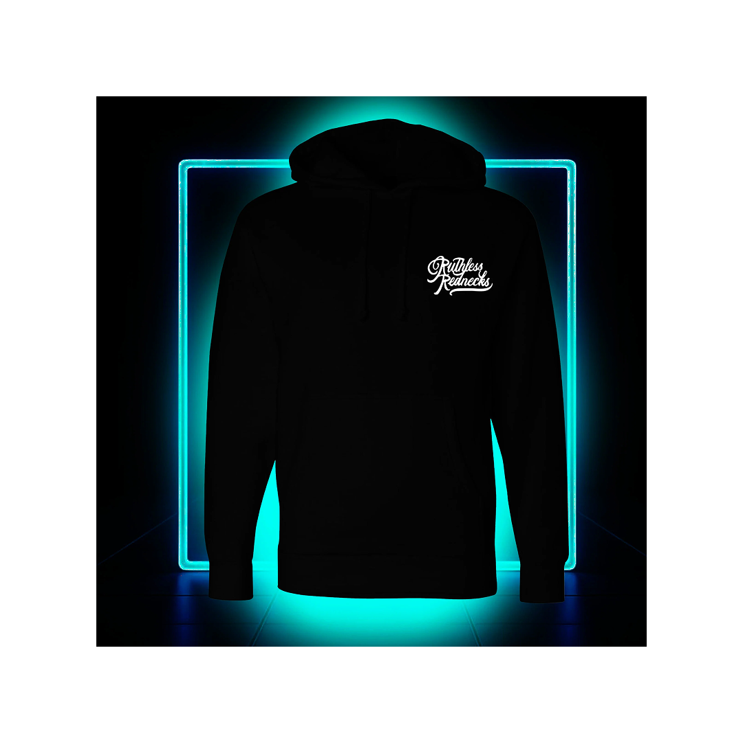 Ruthless Rednecks Men's Whiskey Heavyweight 10oz Hoodie Black weis-western-wear