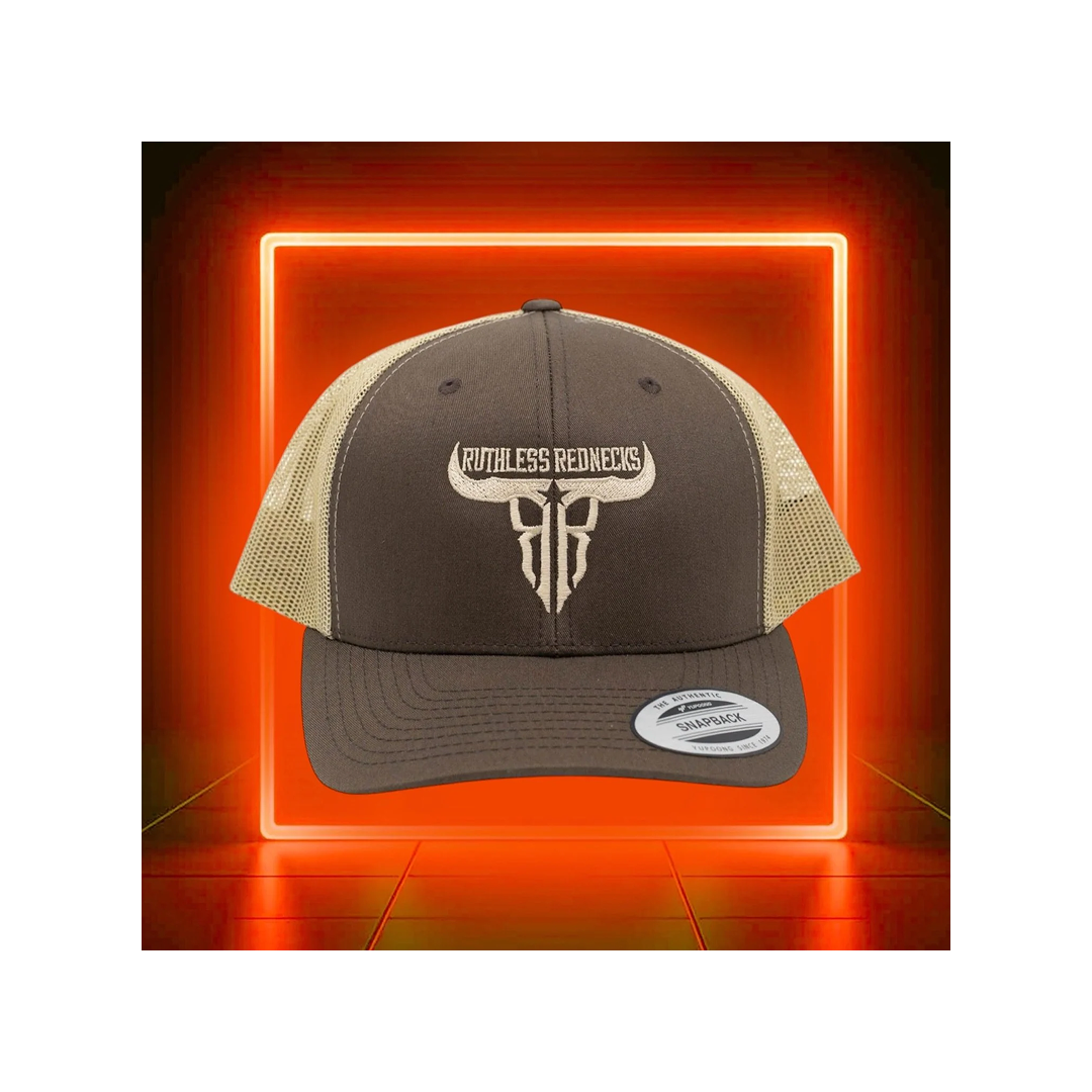 Ruthless Rednecks Raw Talent Curved Brim Brown Hat weis-western-wear