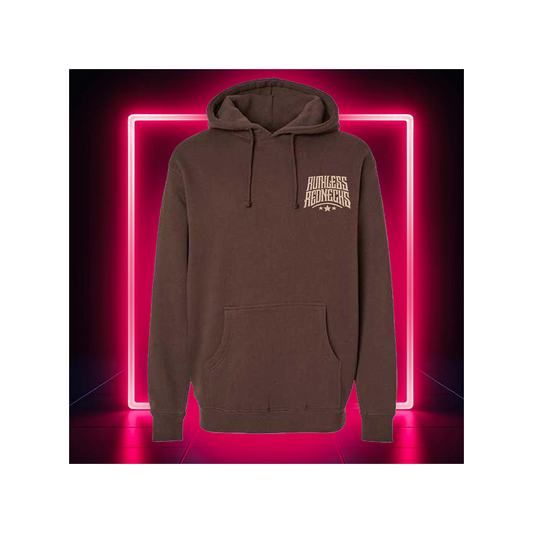 Ruthless Rednecks Roadkill Heavyweight 10oz Brown Hoodie weis-western-wear