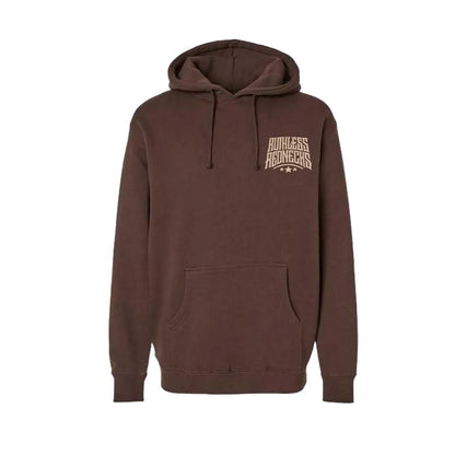 Ruthless Rednecks Roadkill - Supercharged 12oz Hoodie Brown