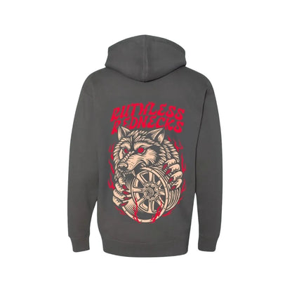 Ruthless Rednecks Alpha - Supercharged 12oz Hoodie Charcoal