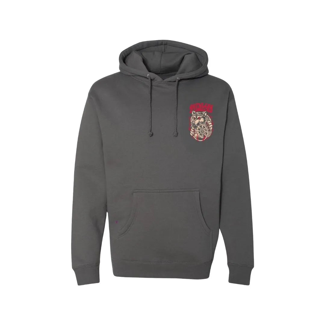 Ruthless Rednecks Alpha - Supercharged 12oz Hoodie Charcoal