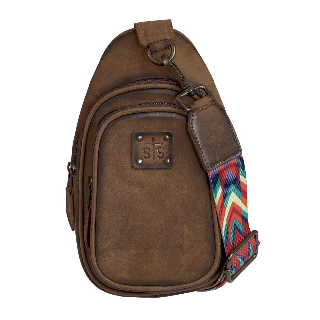 STS Ranchwear Baroness Basic Bliss Sojourner Sling Bag weis-western-wear