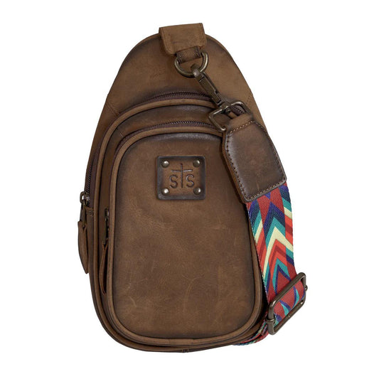 STS Ranchwear Baroness Basic Bliss Sojourner Sling Bag weis-western-wear