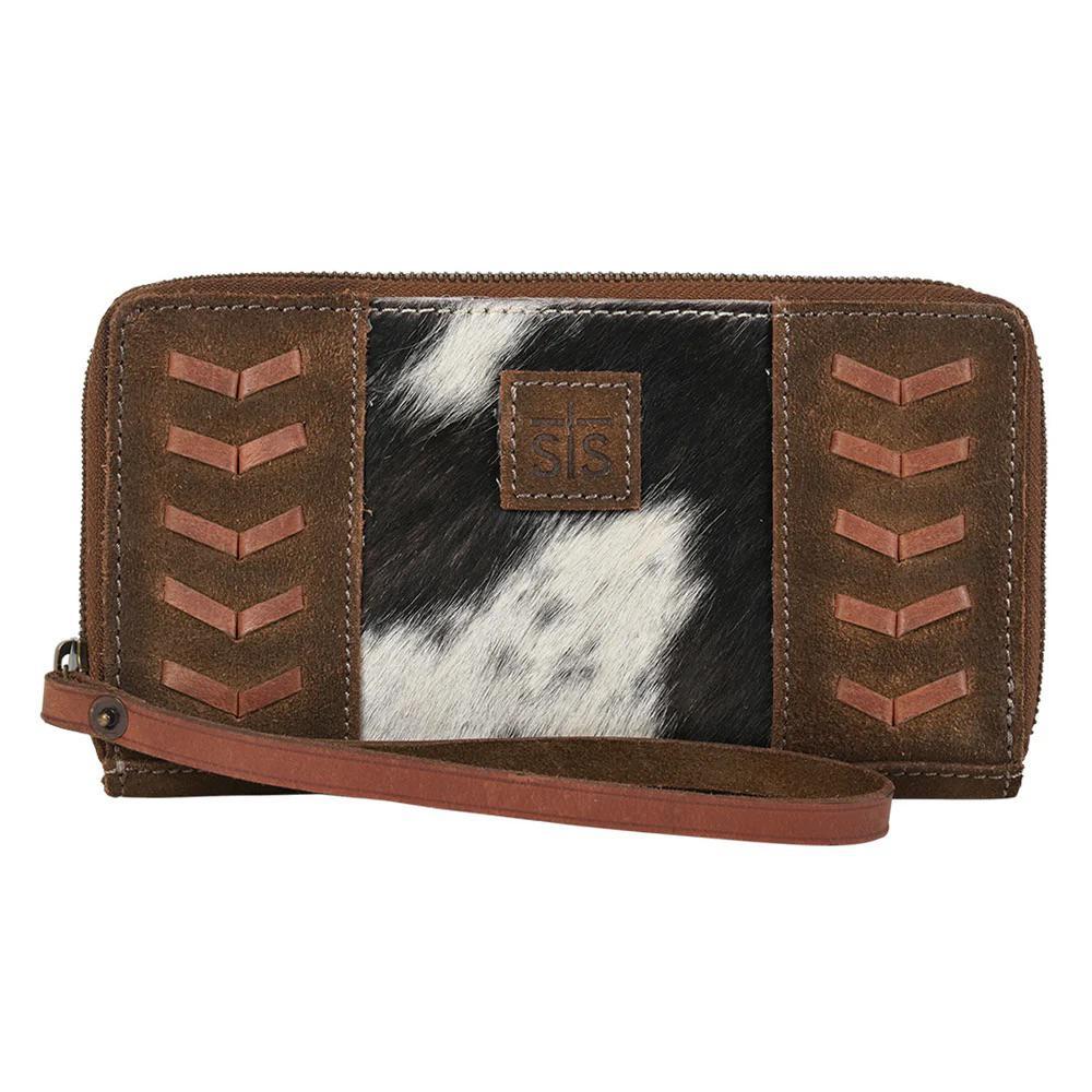 STS Ranchwear Cowhide Bentley Wallet STS61378