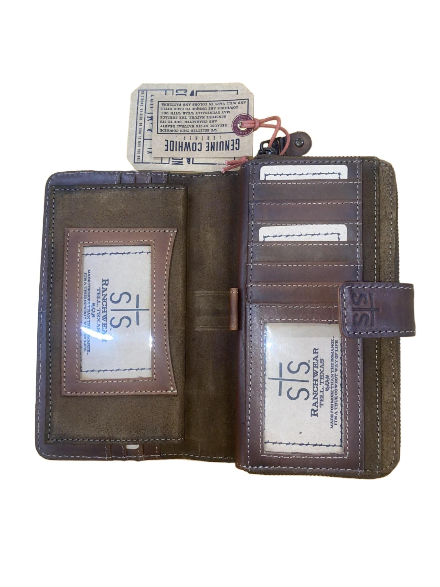 STS Ranchwear Cowhide Chelsea Wallet STS61401