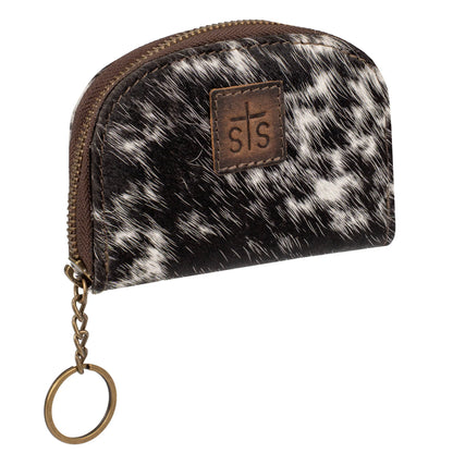 STS Ranchwear Cowhide Adlee Keychain Wallet