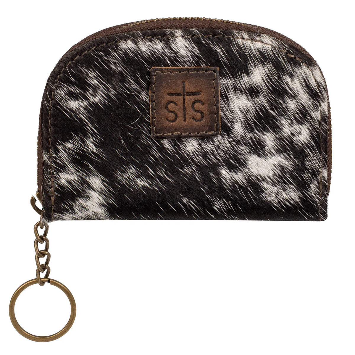 STS Ranchwear Cowhide Adlee Keychain Wallet