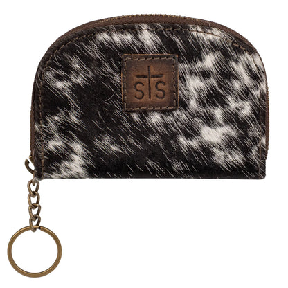 STS Ranchwear Cowhide Adlee Keychain Wallet