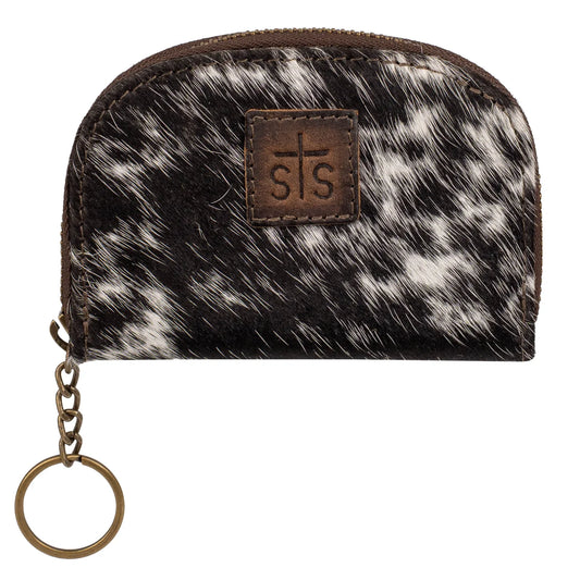 STS Ranchwear Cowhide Adlee Keychain Wallet
