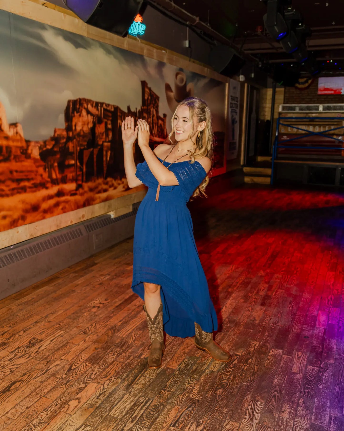 Scully Women's Off Shoulder Hilo Dress