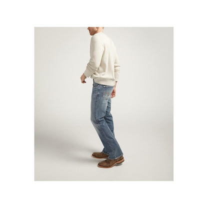 Silver Jeans Men's Jace Medium-dark Indigo wash