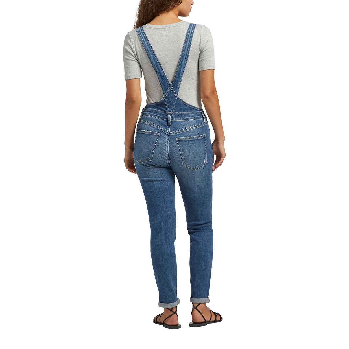 Silver Jeans Women’s Overalls Skinny Leg L217185EAE390