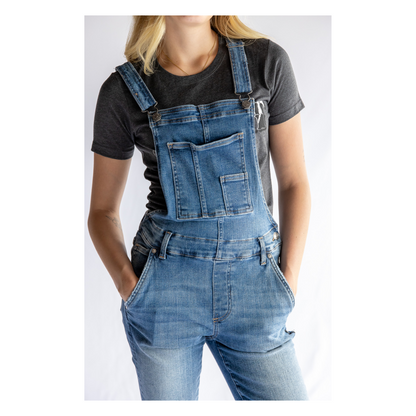 Silver Jeans Women’s Overalls Skinny Leg L217185EAE390