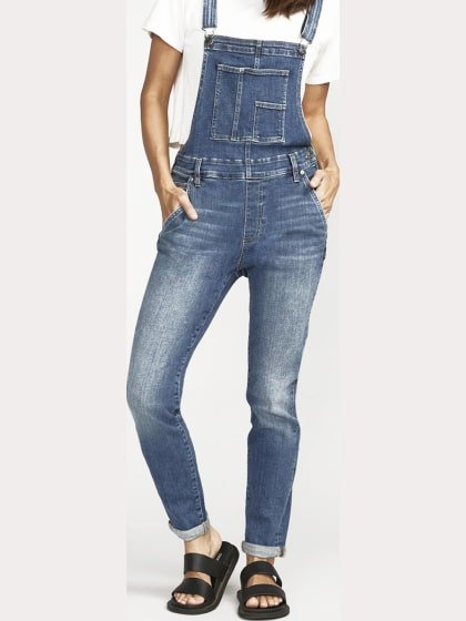 Silver Jeans Women’s Overalls Skinny Leg L217185EAE390