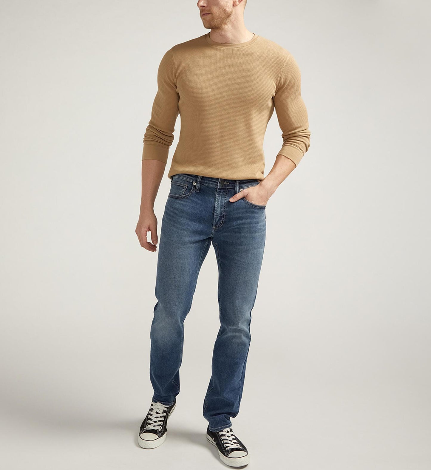 Silver Men's Konrad Slim Fit Jeans