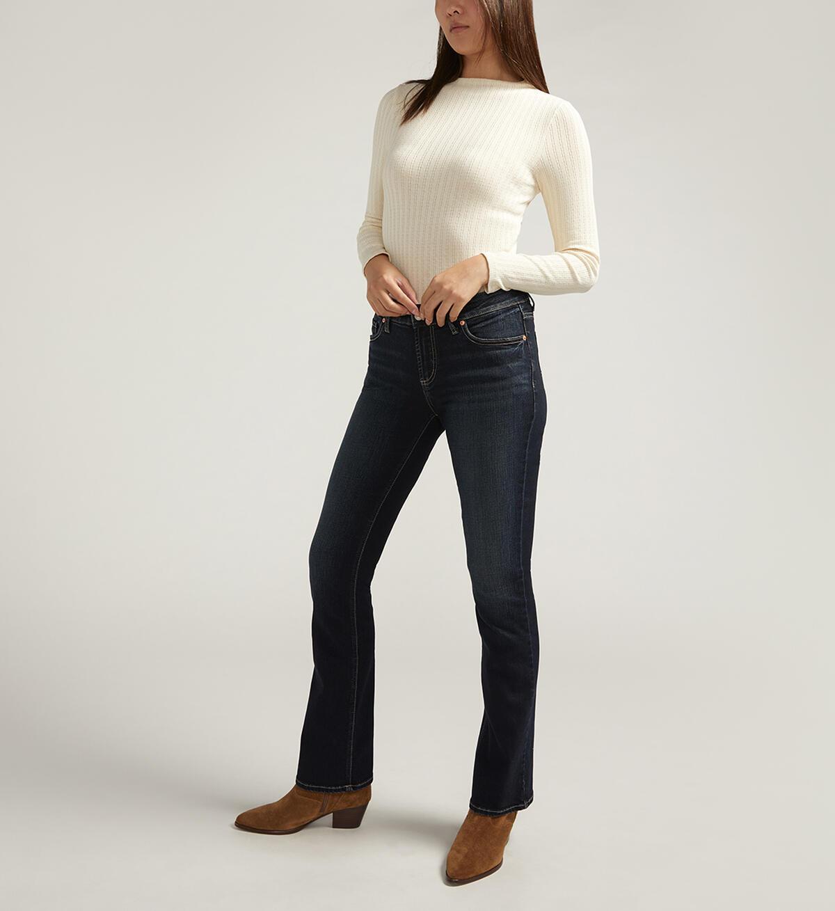 Silver Women's Elyse Mid Rise Slim Bootcut Jeans