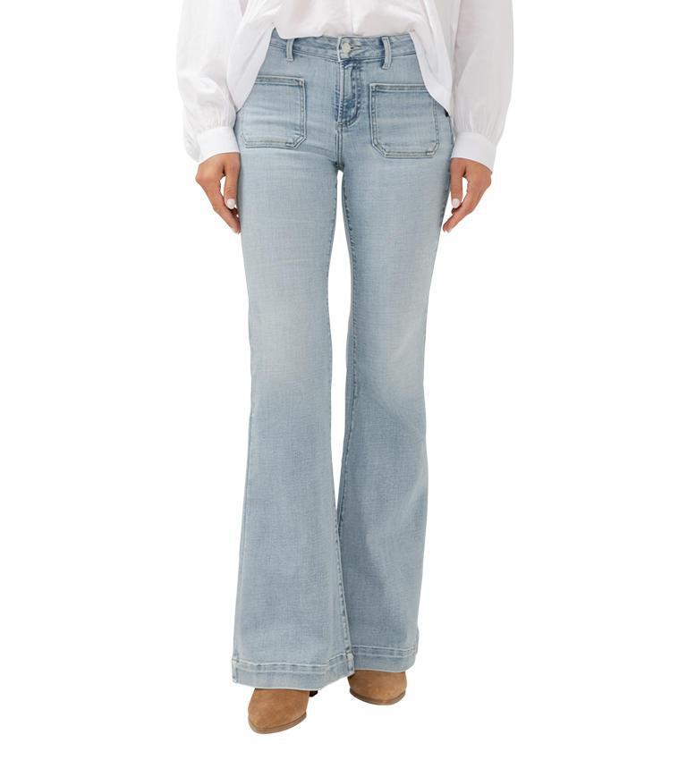 Silver Women's Suki Flare Leg Jeans