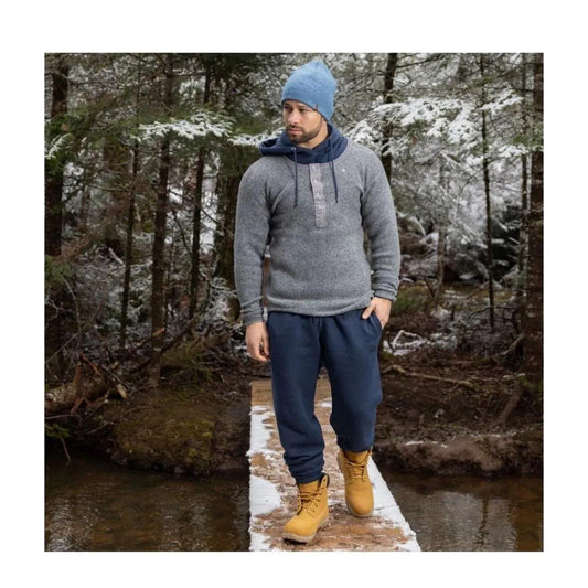 Stanfield Men's Heavy Weight Wool Henley weis-western-wear