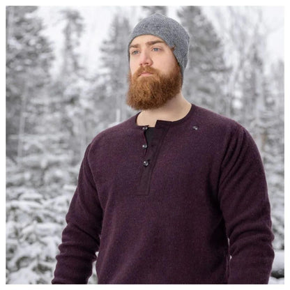 Stanfield's Unisex Heritage Heavy Wool Henley with Graphene Fleece Liner weis-western-wear