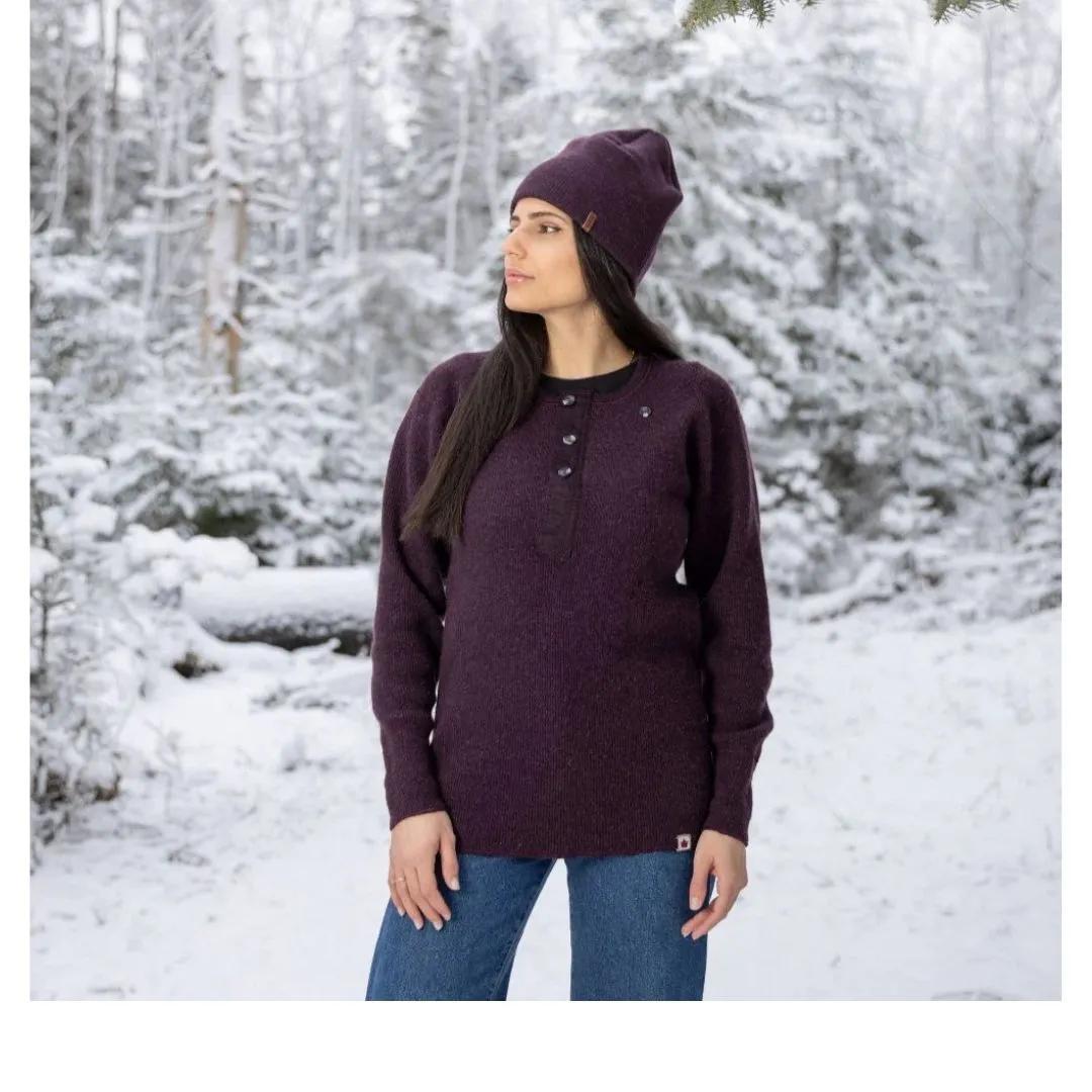 Stanfield's Unisex Heritage Heavy Wool Henley with Graphene Fleece Liner weis-western-wear