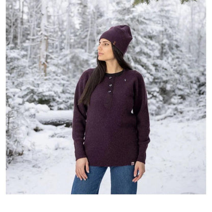 Stanfield's Unisex Heritage Heavy Wool Henley with Graphene Fleece Liner weis-western-wear