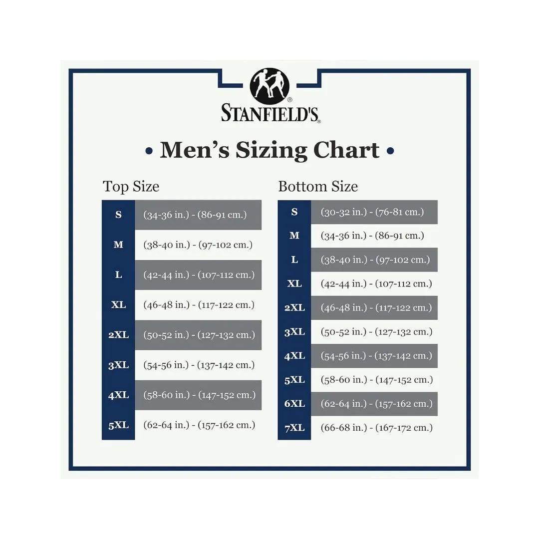 Stanfield's Men's Premium Cotton Combination weis-western-wear