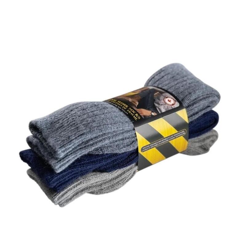 Stanfield's Men's Socks Thermal Wool Blend 3 Pack weis-western-wear