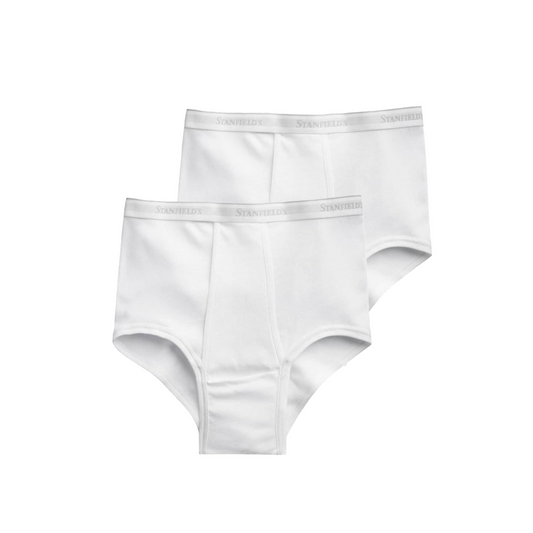 Stanfield's Men's Supreme Brief - Two Pack weis-western-wear