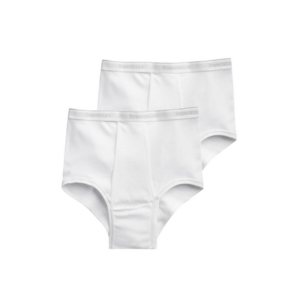 Stanfield's Men's Supreme Brief - Two Pack weis-western-wear