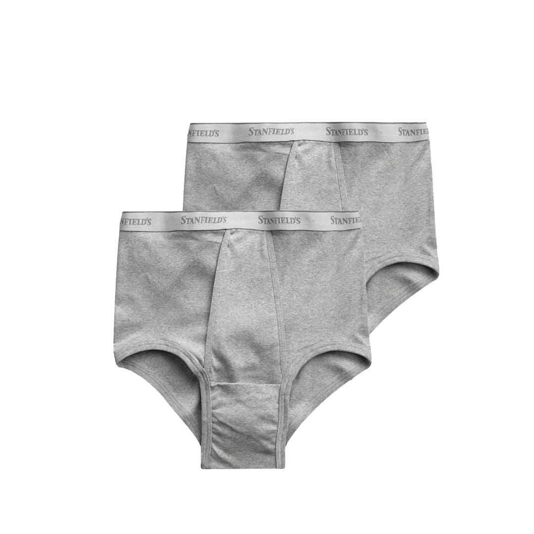 Stanfield's Men's Supreme Brief - Two Pack weis-western-wear