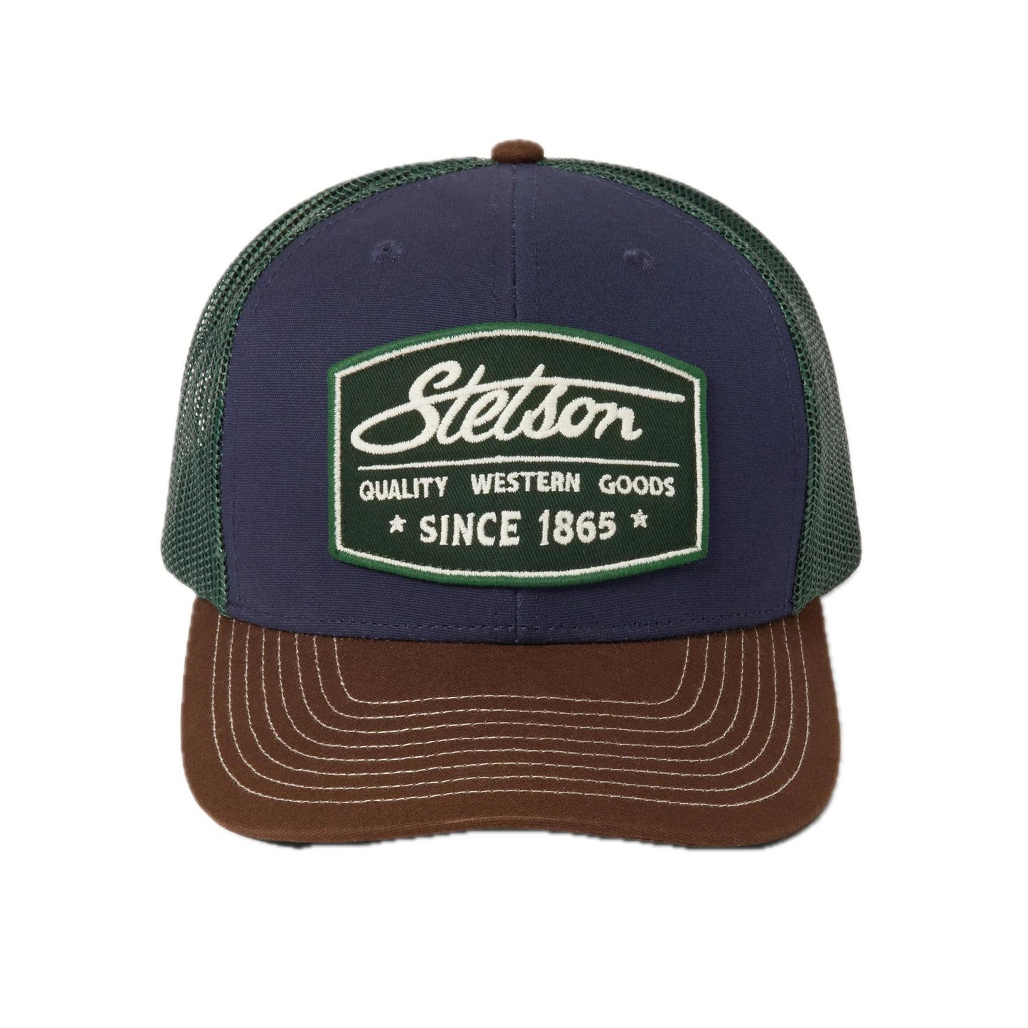 Stetson Heritage Script Trucker Navy Trucker Cap 990