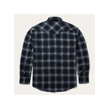 Stetson Men's Brushed Twill Plaid Western Shirt