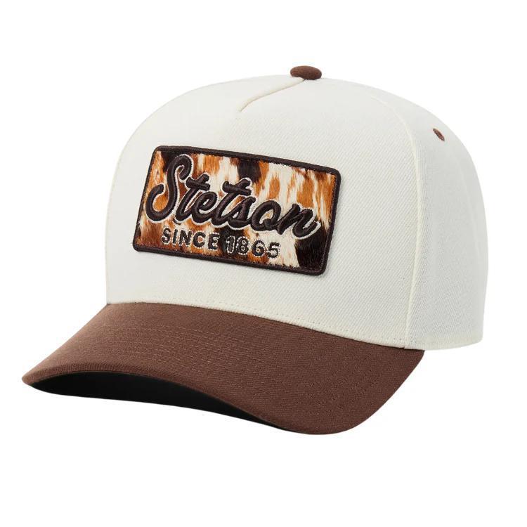 Stetson Unisex Hair On Hide Patch W/Emb Ball Cap