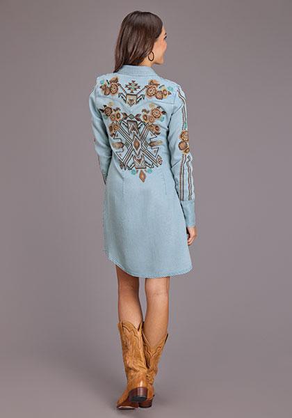 Stetson Women's Denim Western Style Shirt Dress – Wei's Western Wear