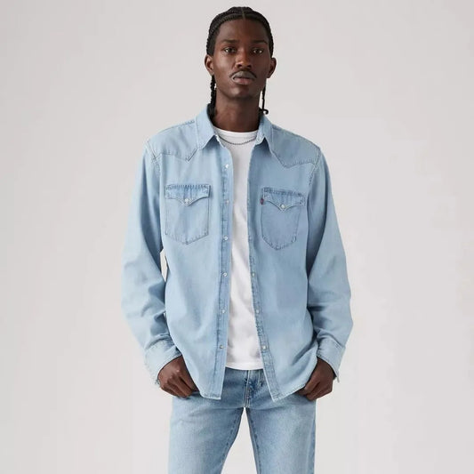 Levi's Men's Classic Western Standard Fit Long Sleeve weis-western-wear