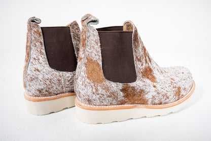 Stiefeld Boots Women's Moc Toe Cowhide Chelsea Boots
