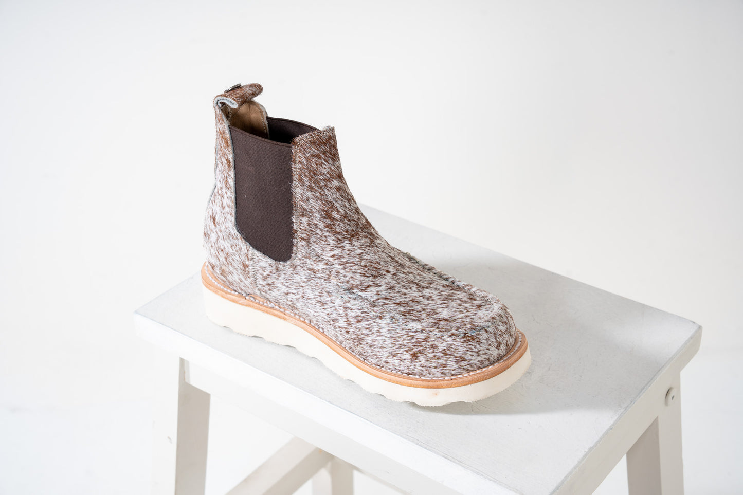 Stiefeld Boots Women's Moc Toe Cowhide Chelsea Boots