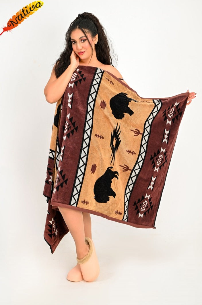 Nativo Beach Towel Western weis-western-wear