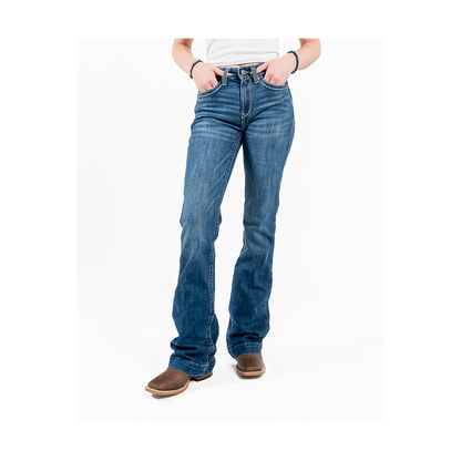 Ariat Women's High Rise Teresa Slim Trouser Jeans