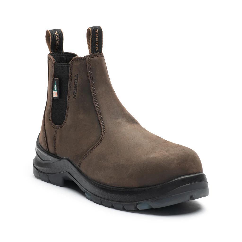 Terra Unisex 6" Murphy Composite Toe Slip On Work Boot