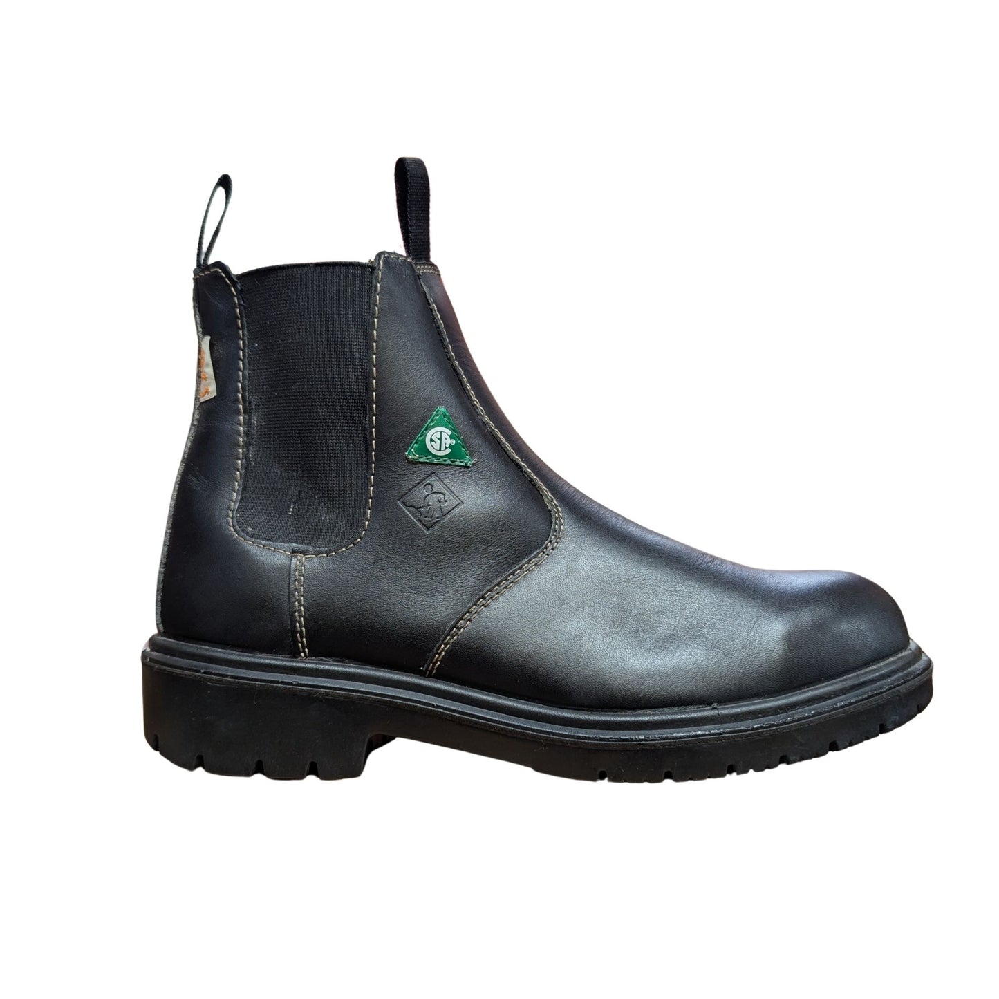 Terra Men's Gaiter 6" Composite Toe Plate Leather Work Boot - Clearance
