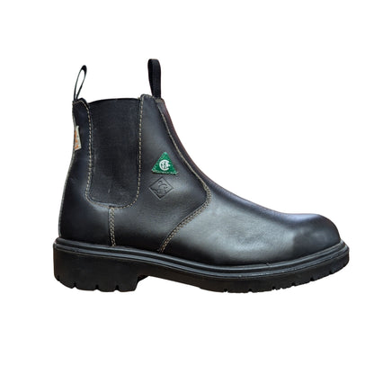 Terra Men's Gaiter 6" Composite Toe Plate Leather Work Boot - Clearance