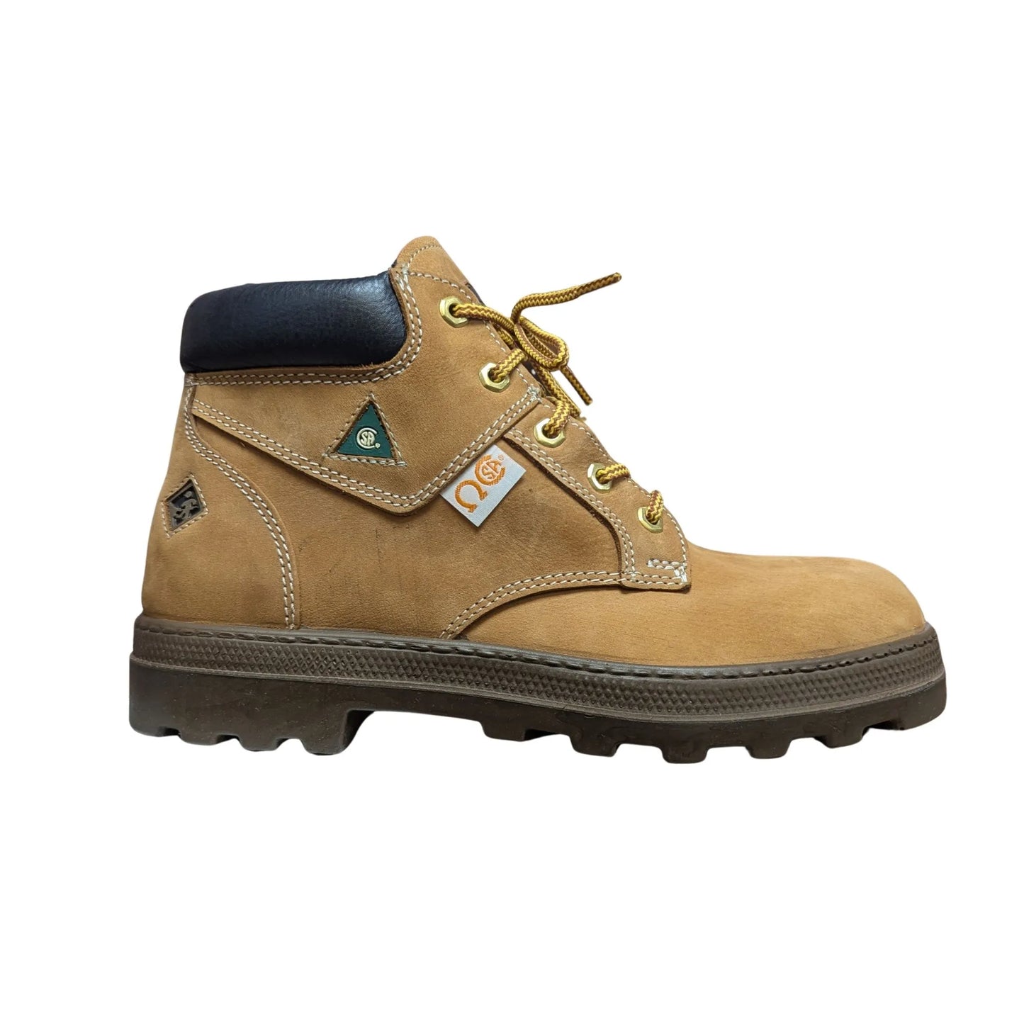 Terra Men's H Pattern Waterproof Leather Work Boot - Clearance