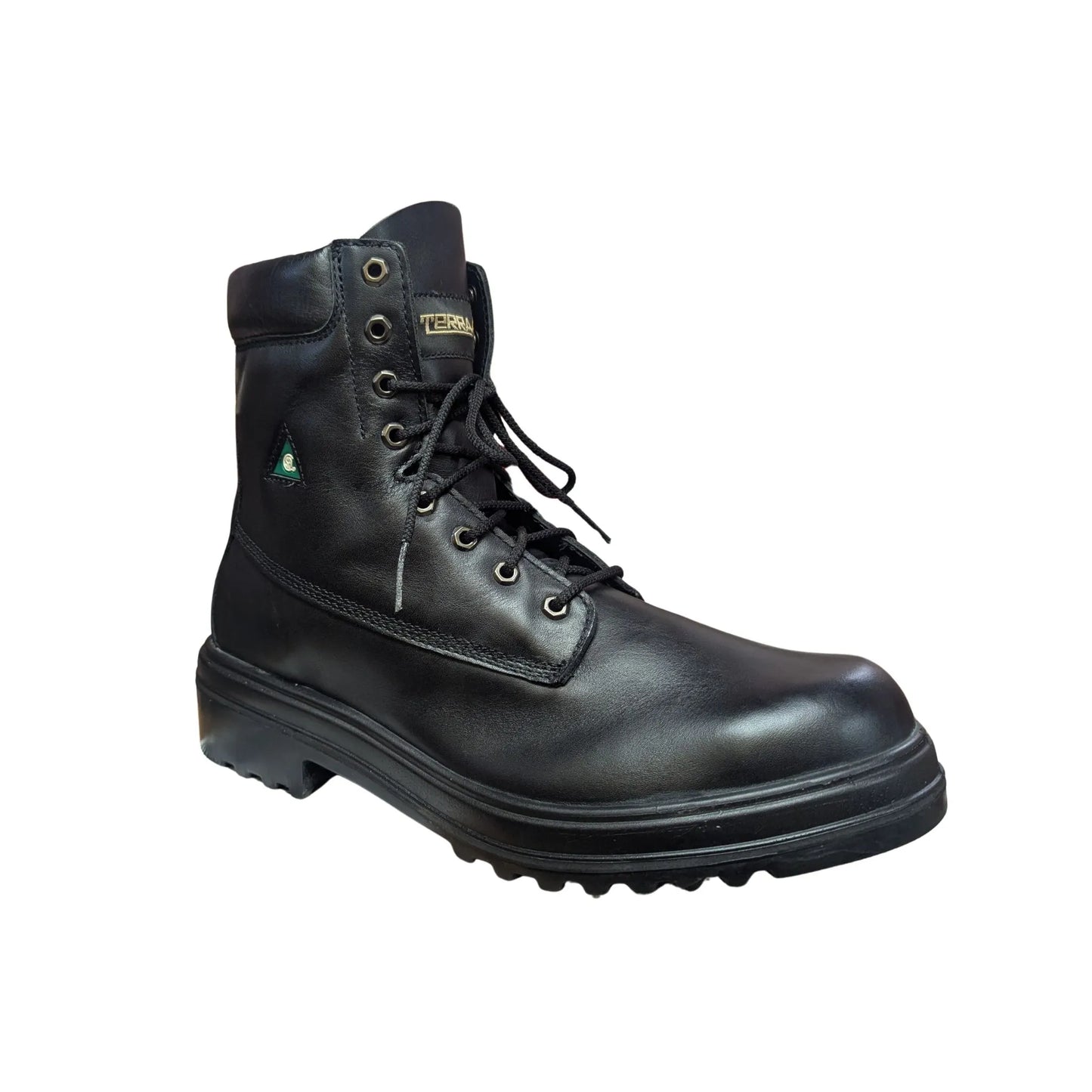 Terra Men's Mercenary Lace-Up 7" Composite Toe Leather Work Boots - Clearance