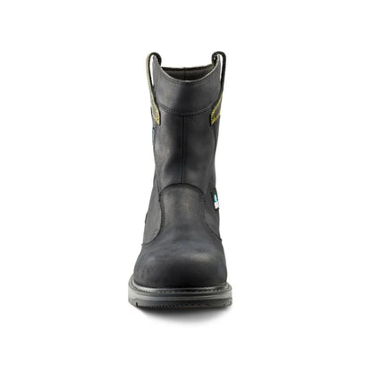 Terra Men's Patton Wellington Waterproof Aluminum Toe Pull-On Safety Work Boot