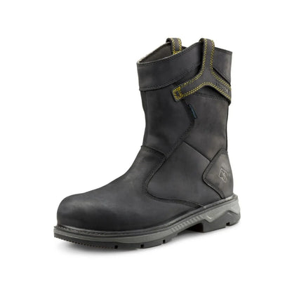 Terra Men's Patton Wellington Waterproof Aluminum Toe Pull-On Safety Work Boot